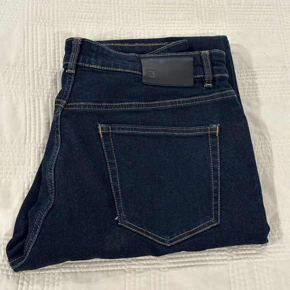 DL1961 Men's Deep Indigo Avery Modern Straight Jeans - Picture 1 of 5